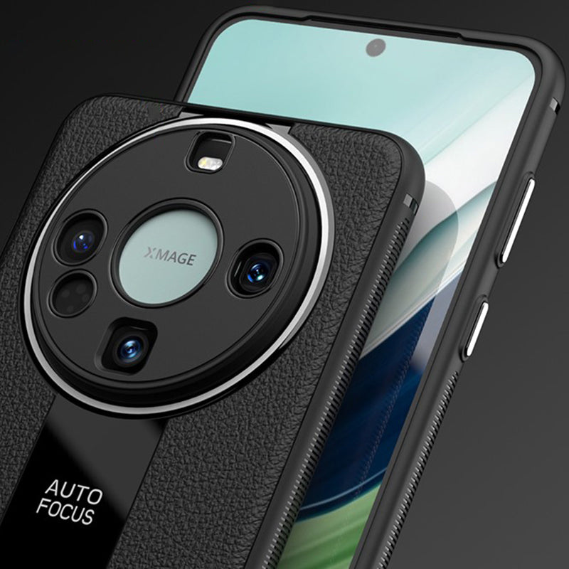 Q.COO For Huawei Mate 60 Case Bump Proof PU Leather+TPU+Acrylic Phone Shell Q.COO For Huawei Mate 60 Case Bump Proof PU Leather+TPU+Acrylic Phone Shell